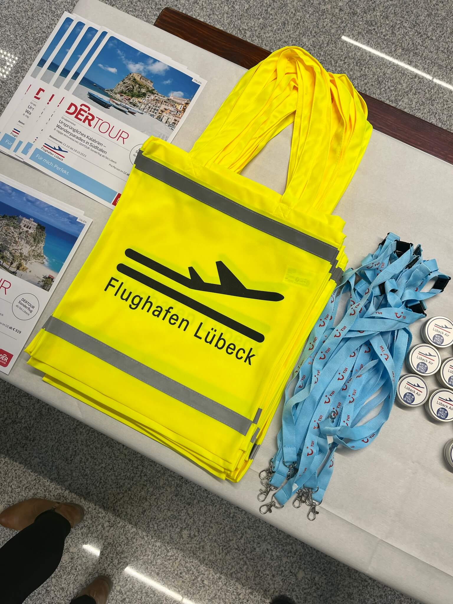 Take-off from Lübeck with Tui, alltours, dertour, schauninsland-reisen and more